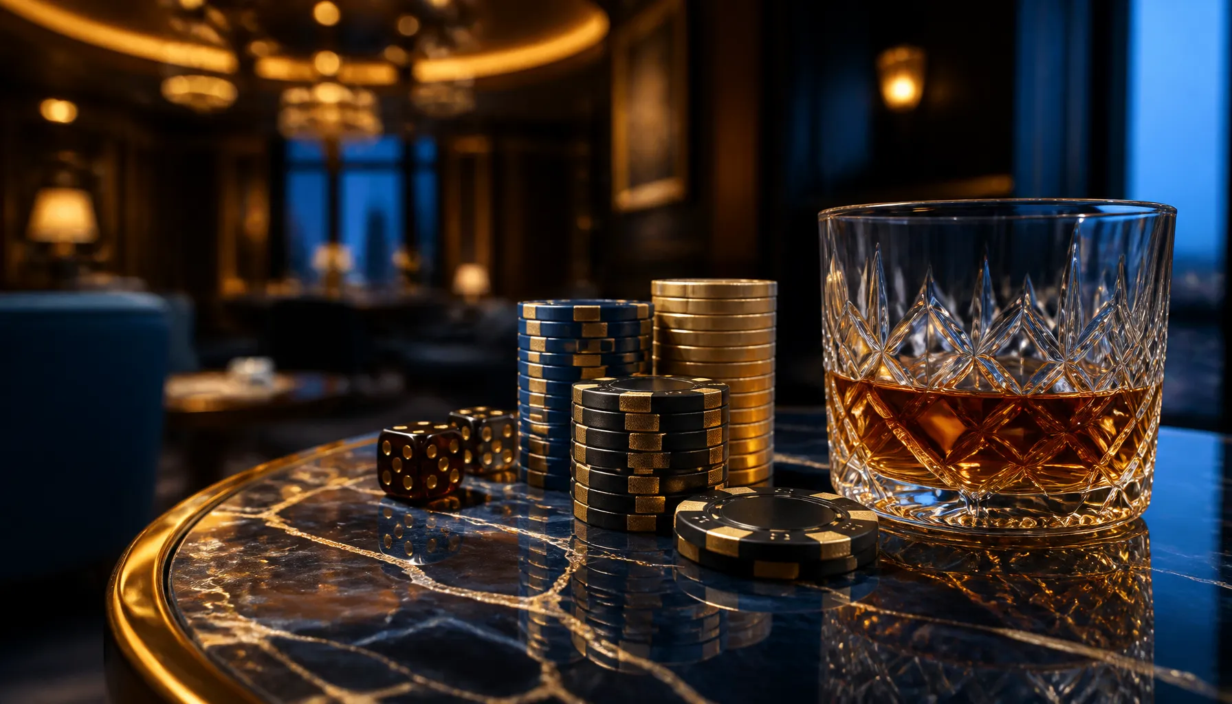 Close-up of a gleaming golden trophy resting on deep emerald velvet, dramatic cinematic warm lighting with bokeh background